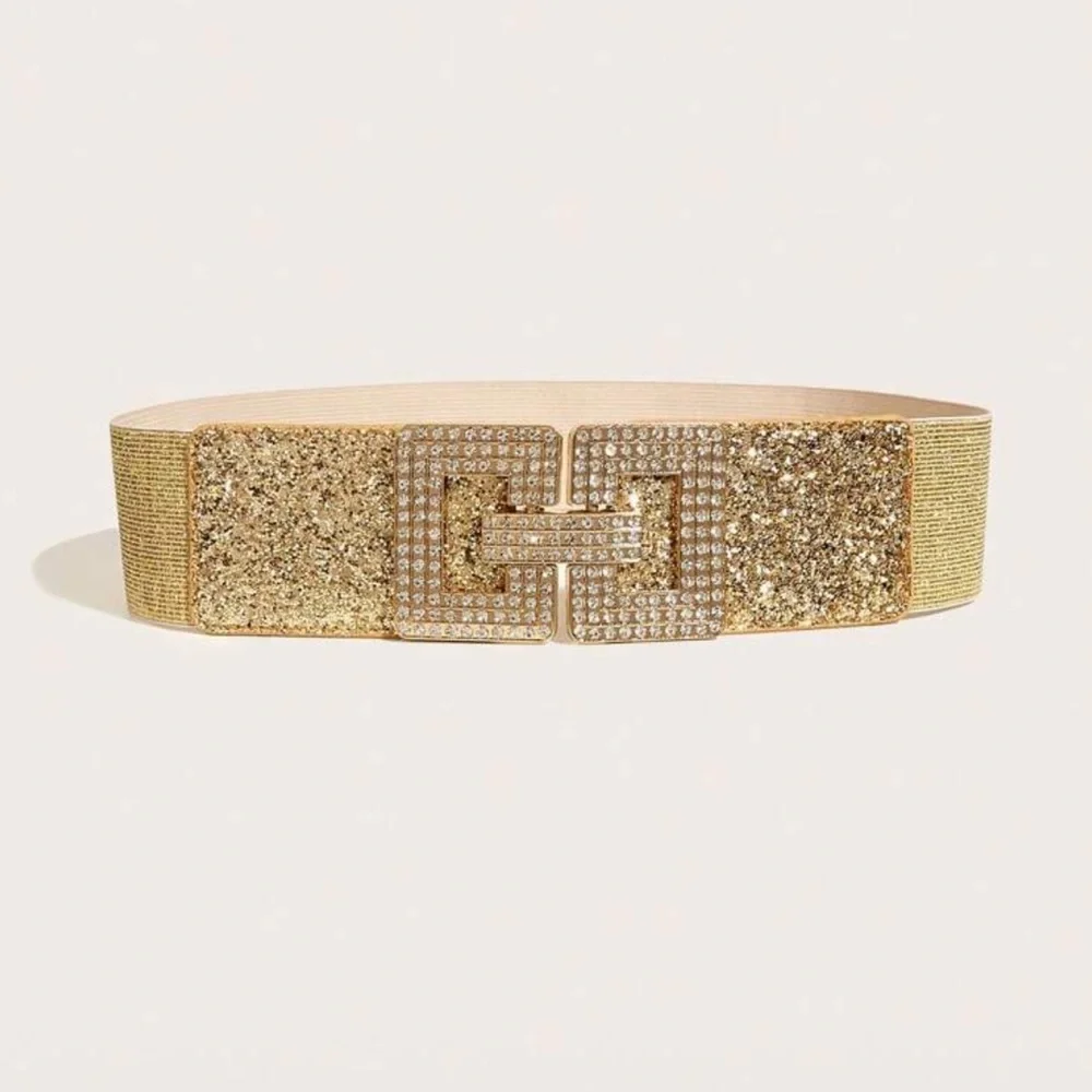 NEW💛Elegant Gold Rhinestone Belt